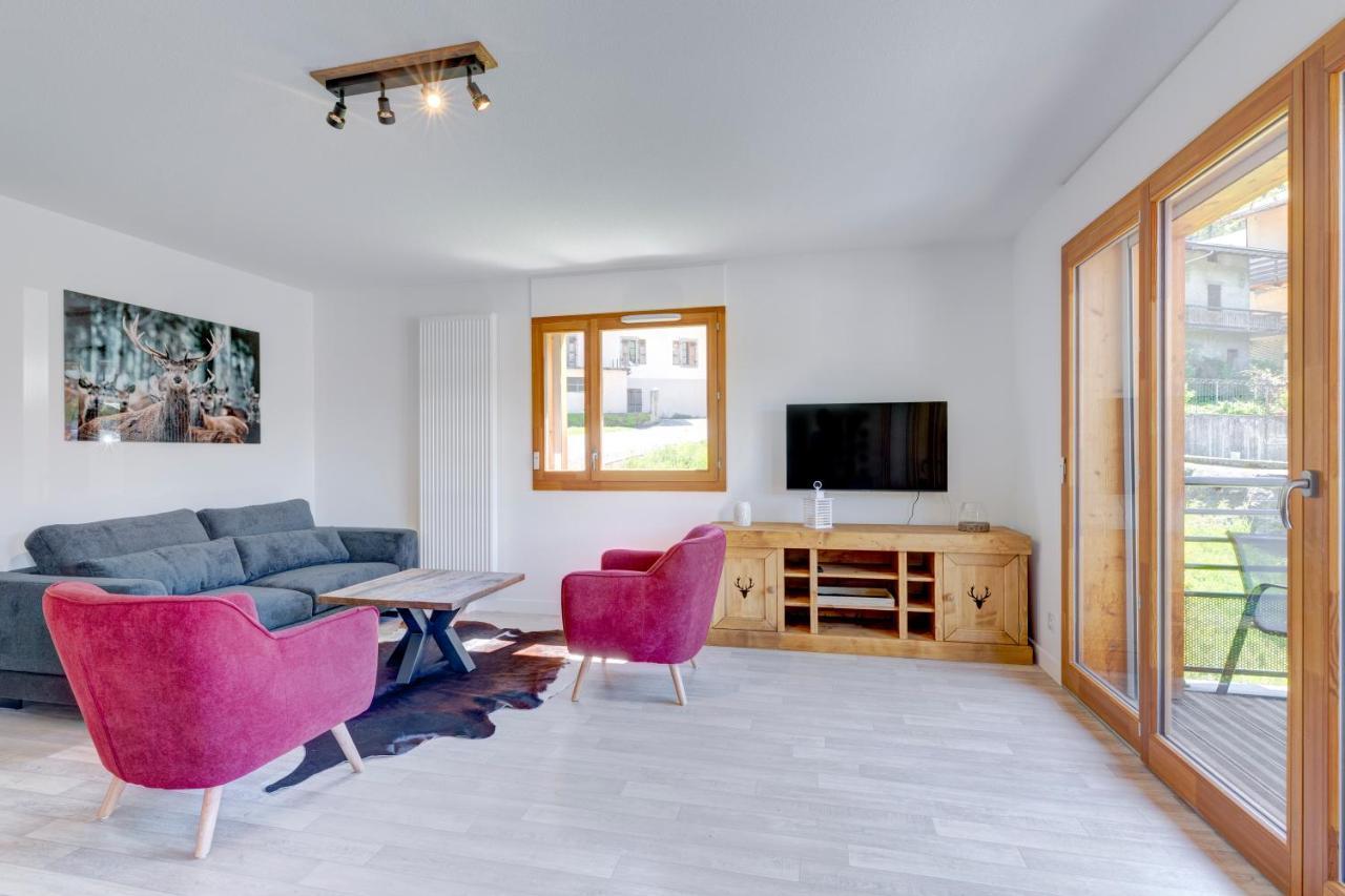 La Poudreuse - Duplex Avec Balcon Vue Montagne - Flumet Esterno foto