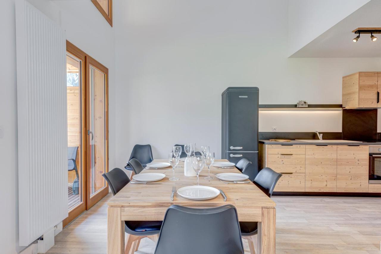 La Poudreuse - Duplex Avec Balcon Vue Montagne - Flumet Esterno foto
