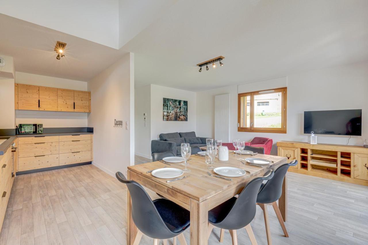 La Poudreuse - Duplex Avec Balcon Vue Montagne - Flumet Esterno foto
