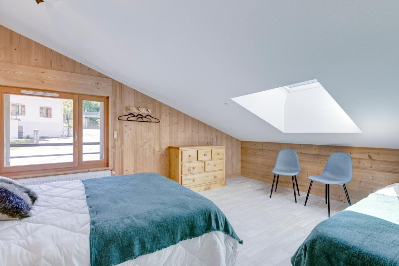La Poudreuse - Duplex Avec Balcon Vue Montagne - Flumet Esterno foto