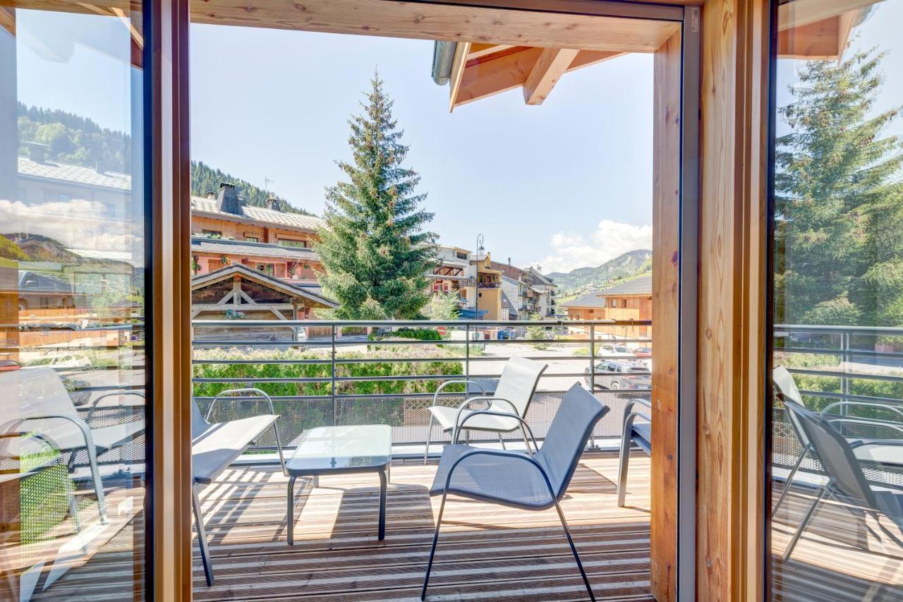 La Poudreuse - Duplex Avec Balcon Vue Montagne - Flumet Esterno foto
