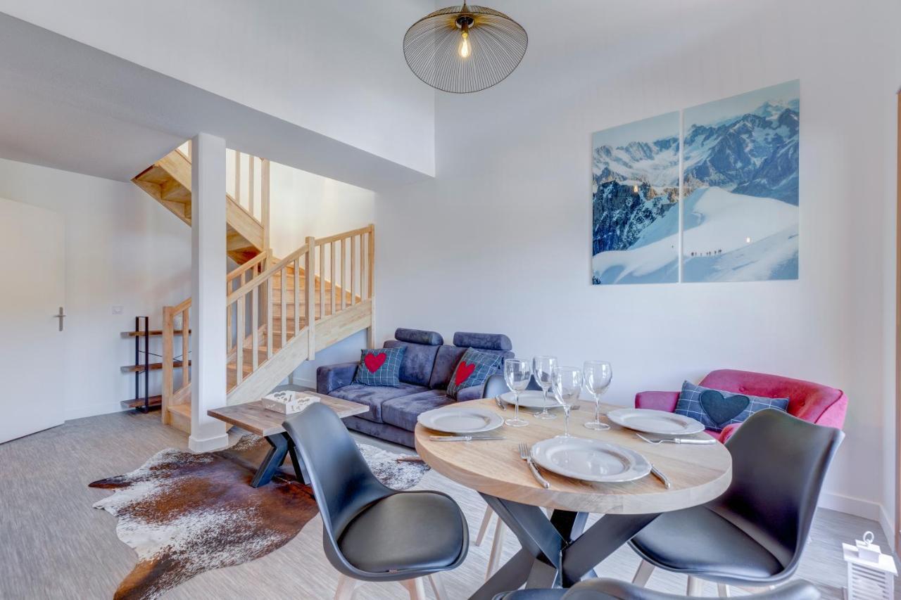 La Poudreuse - Duplex Avec Balcon Vue Montagne - Flumet Esterno foto