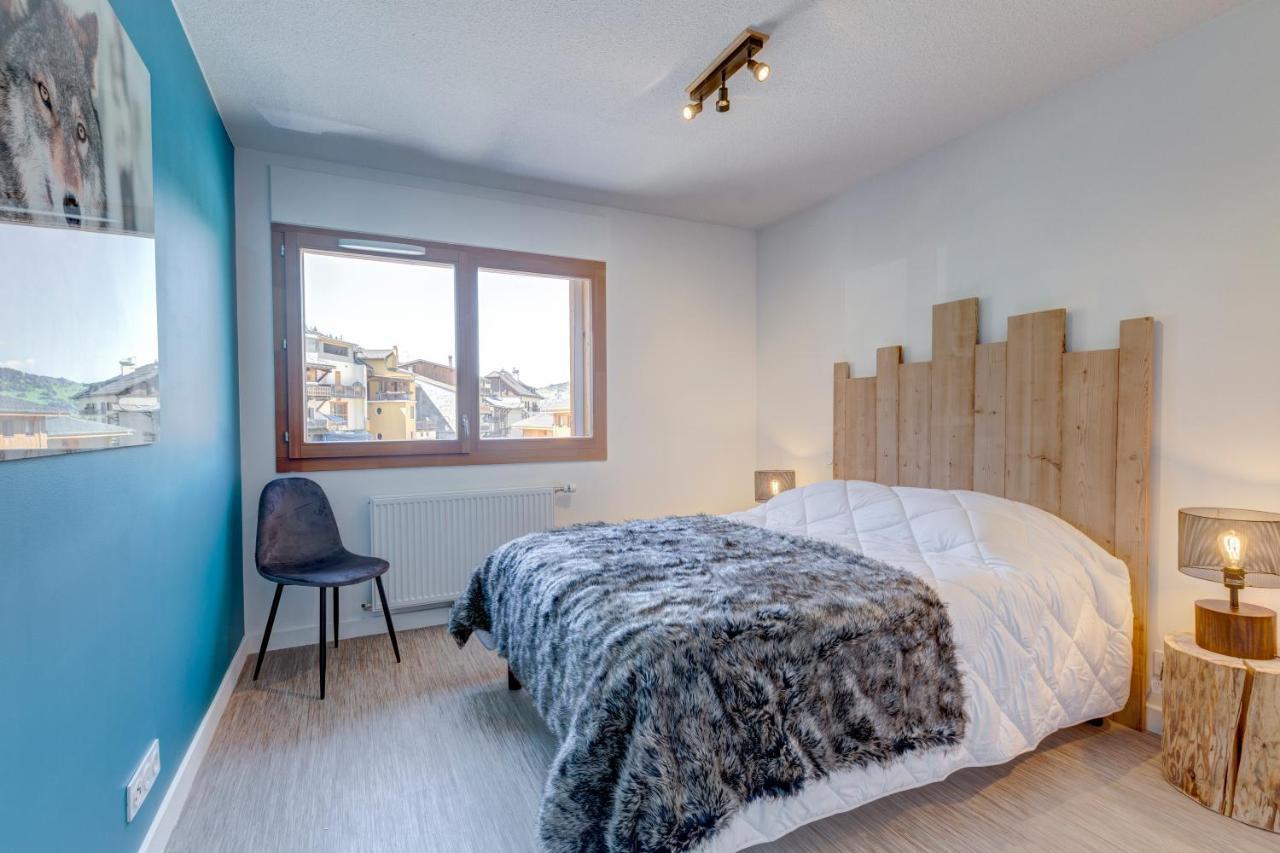 La Poudreuse - Duplex Avec Balcon Vue Montagne - Flumet Esterno foto