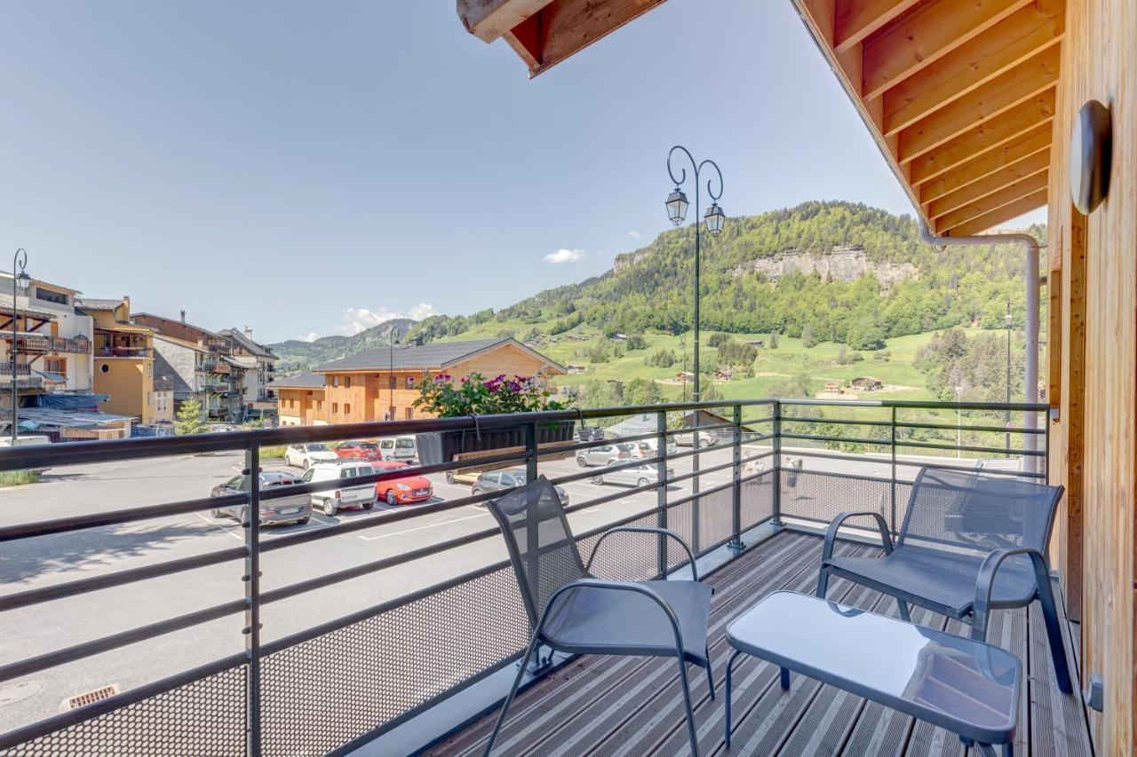 La Poudreuse - Duplex Avec Balcon Vue Montagne - Flumet Esterno foto